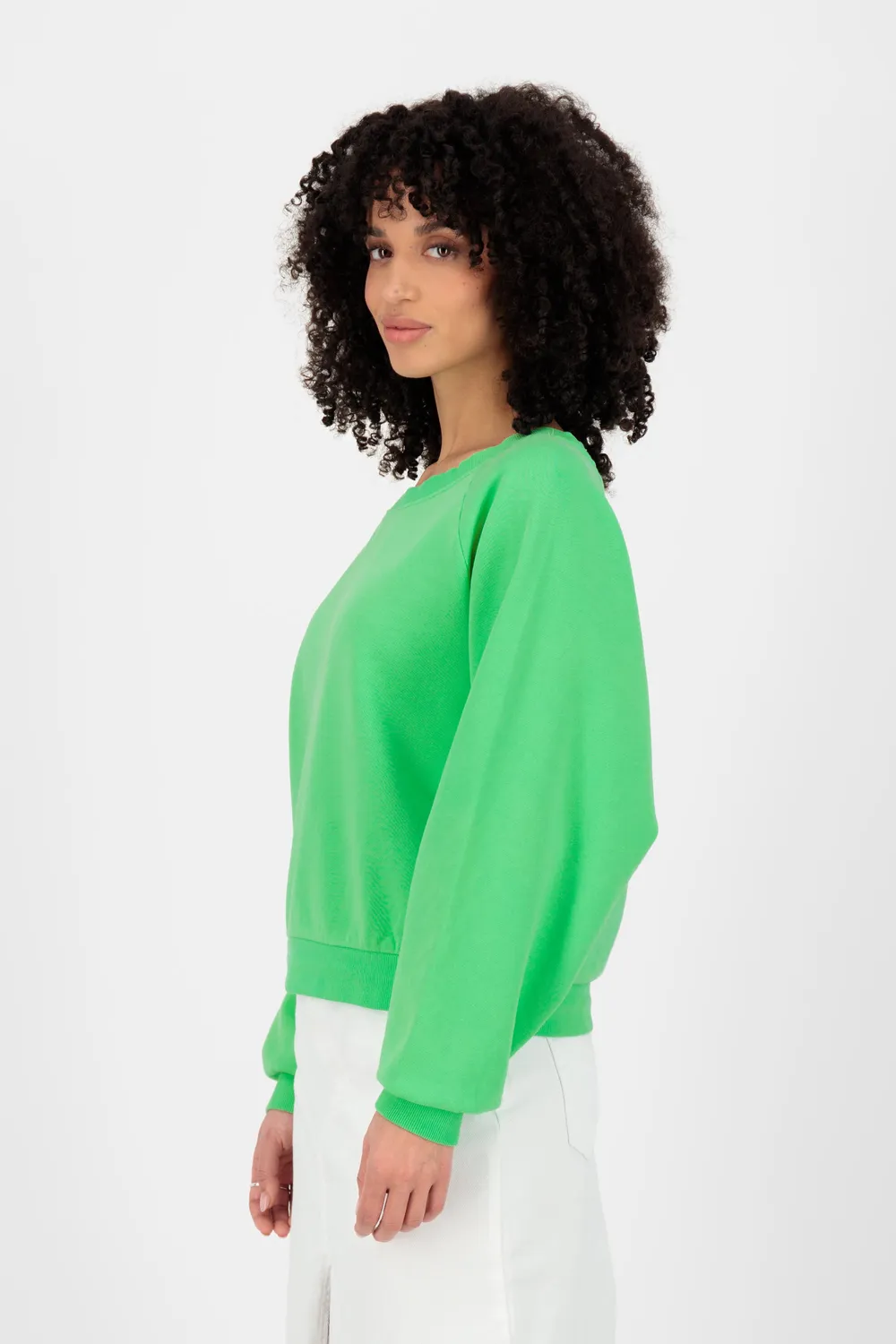 Alife & Kickin TeonaAK A Sweatshirt Grün Oversize