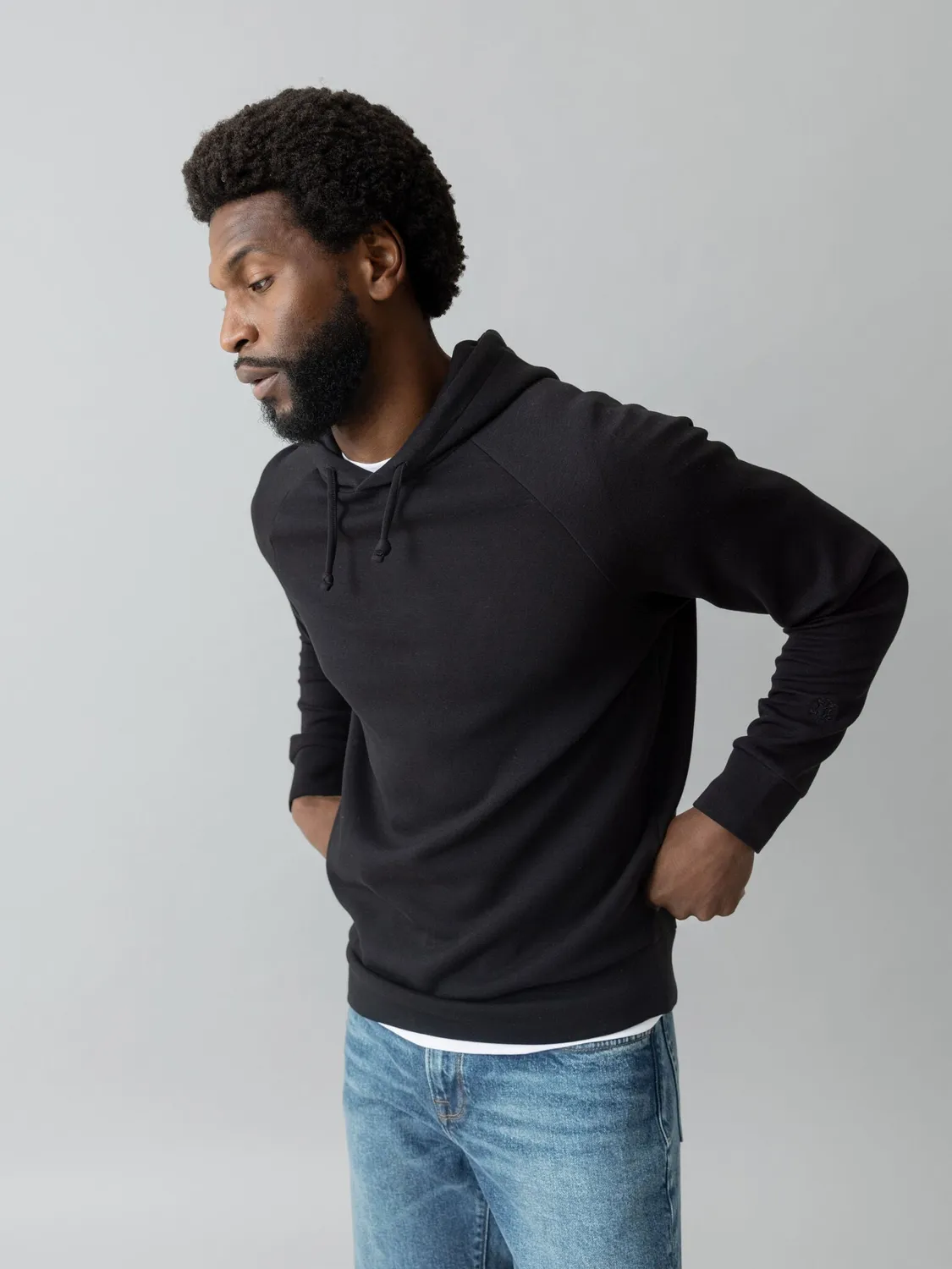 Mos Mosh Abel Hood Sweat Hoodie Dunkelgrün