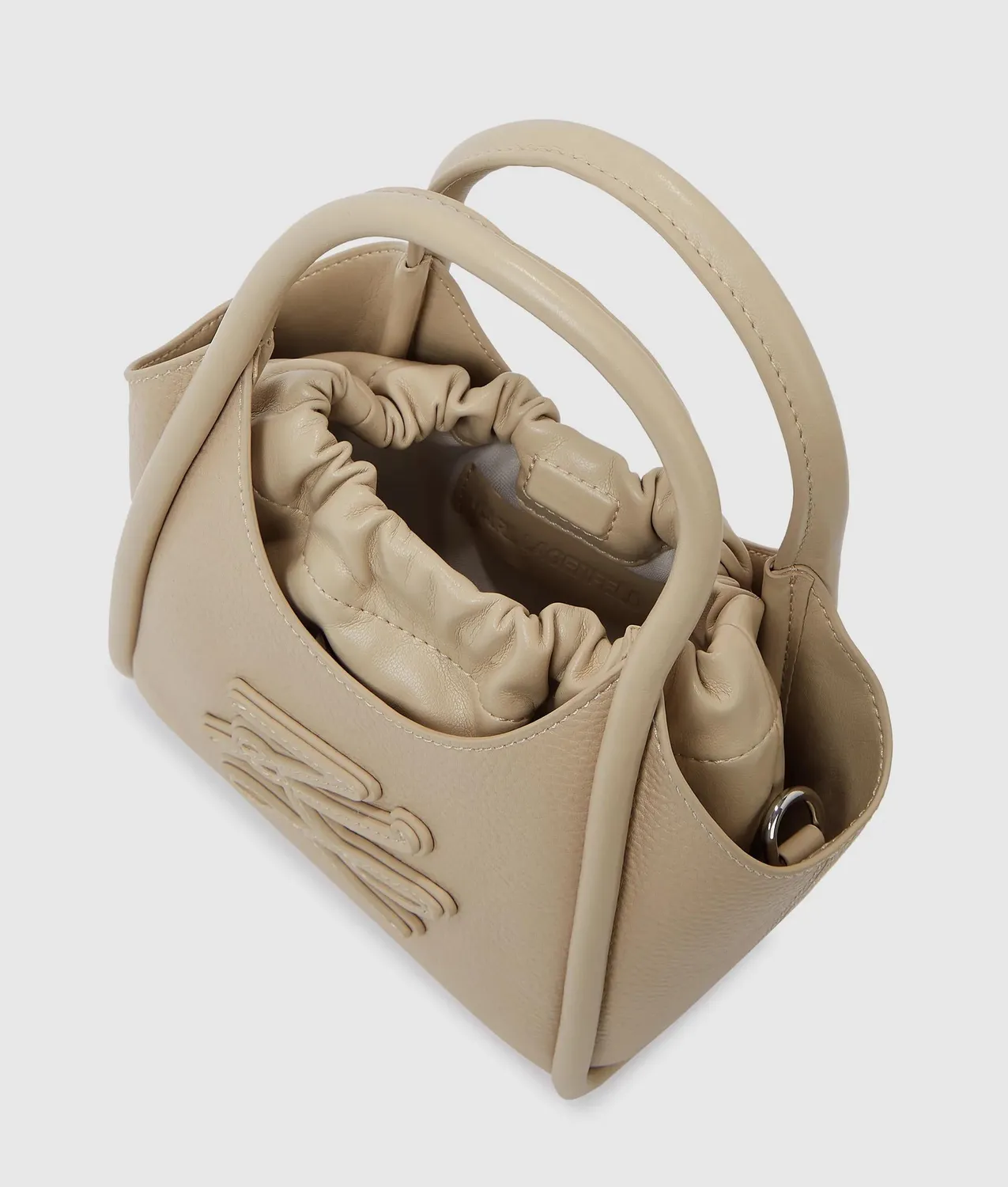 Karl Lagerfeld K/Autograph Patch Mini Tote Beutel Tonlogo