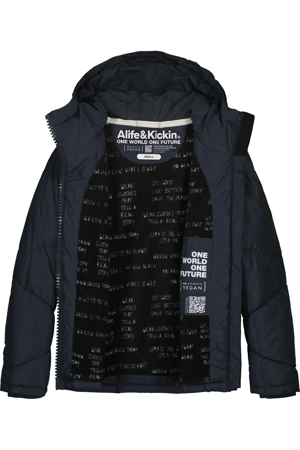 Alife & Kickin KasandraAK A Steppjacke Dunkelblau Winter