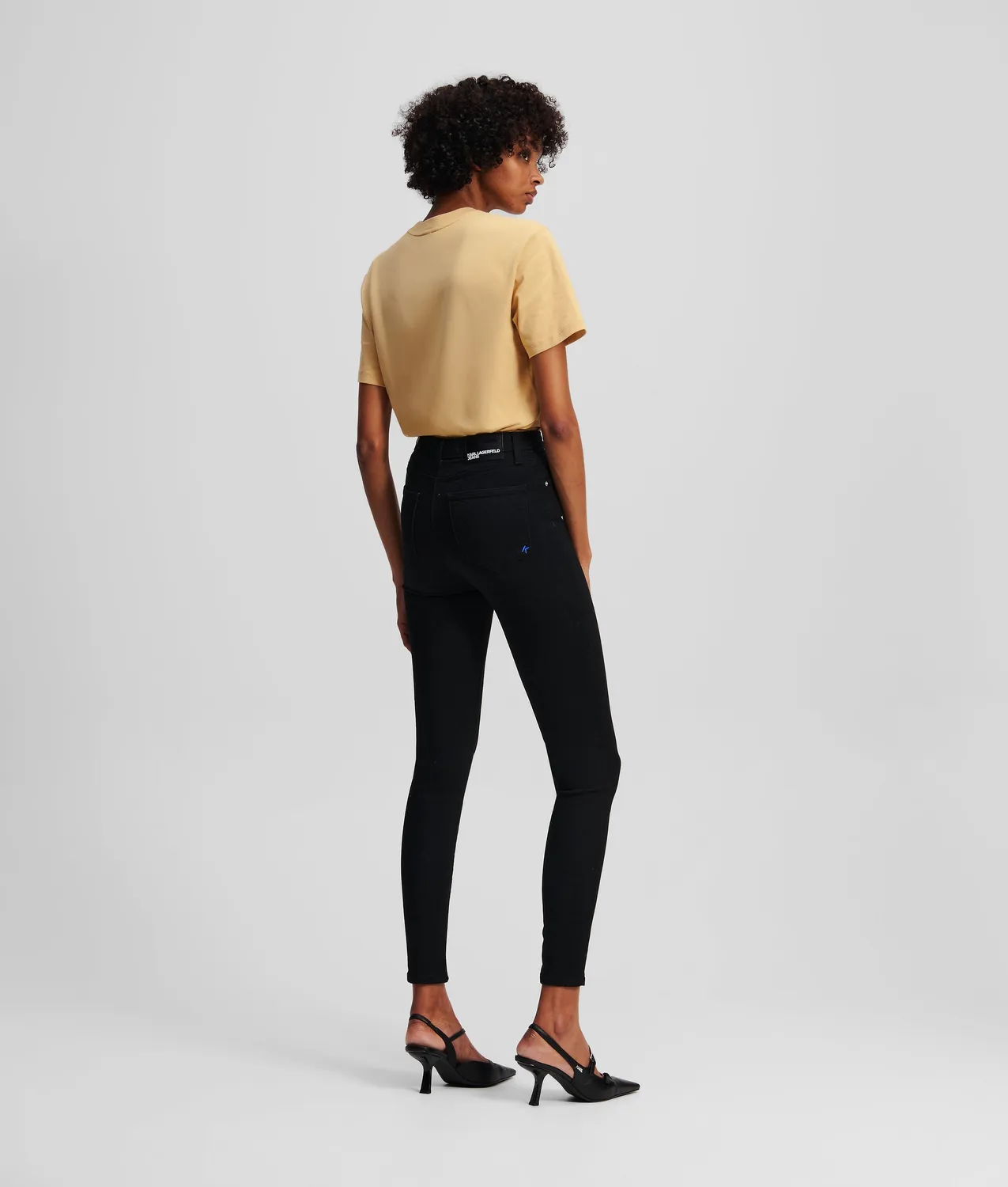 Karl Lagerfeld KL Jeans High-Rise Skinny Jeans Power-Stretch