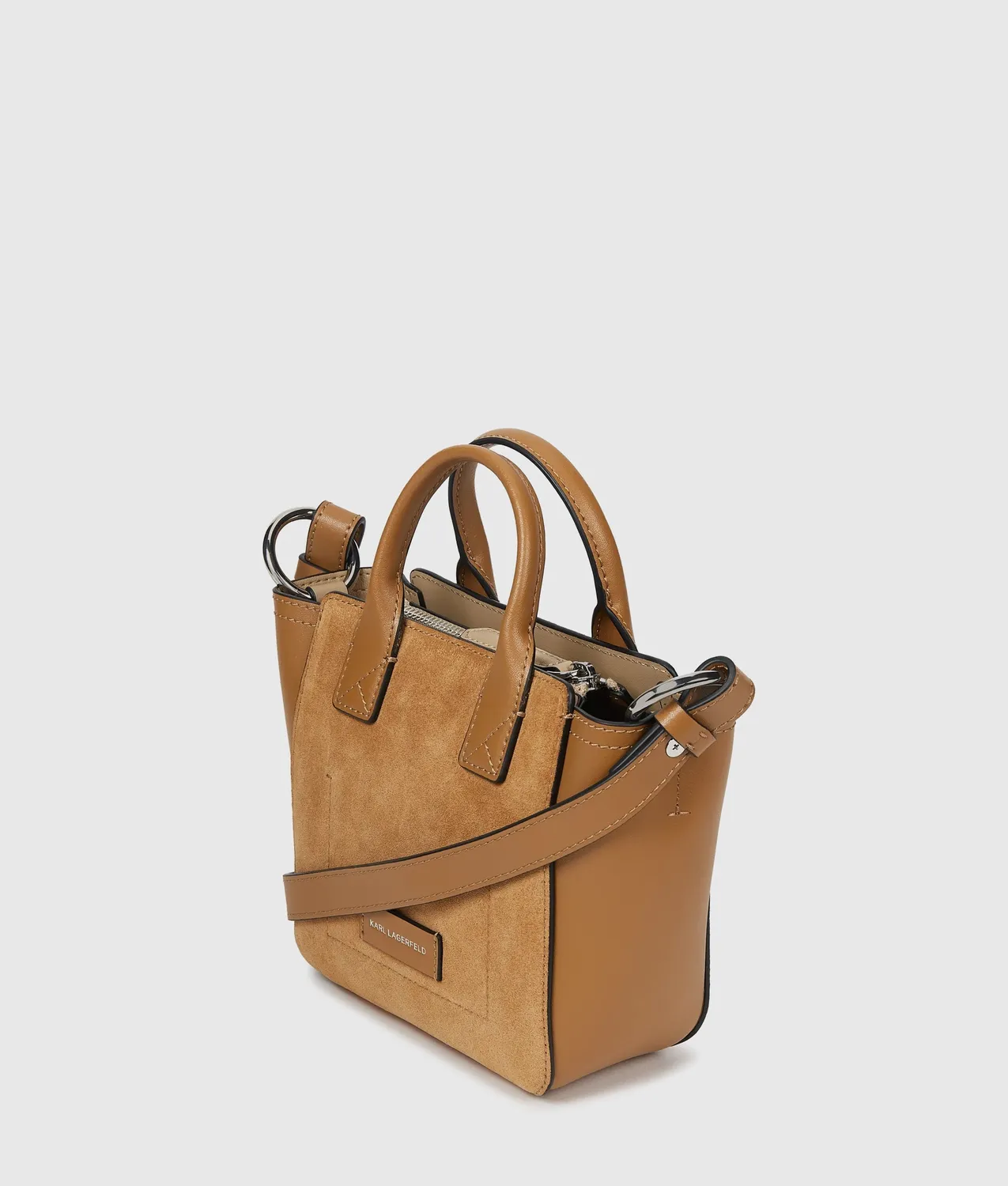 Karl Lagerfeld K/Daily Mini Tote Wildleder One Size schwarz