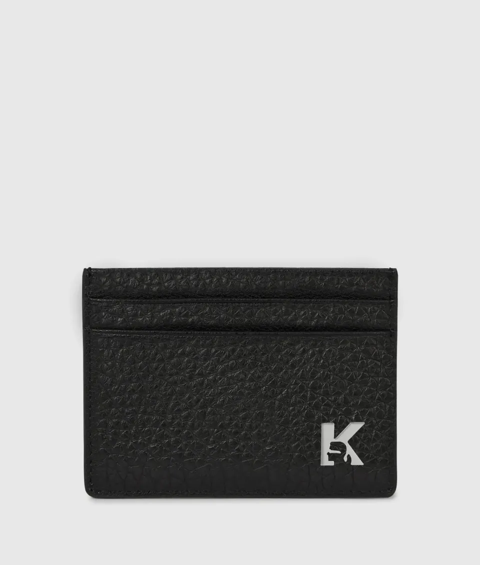 Karl Lagerfeld Jeans K Logo Kartenetui genarbt
