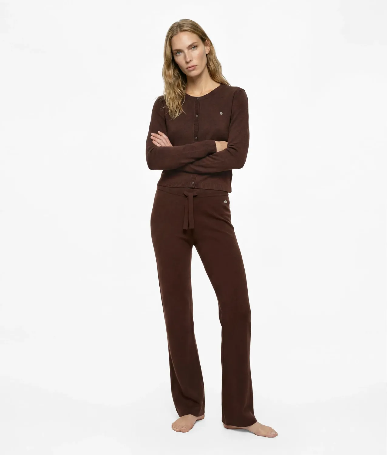 Karl Lagerfeld Autograph Lounge-Hose Kaschmir-Mix weich