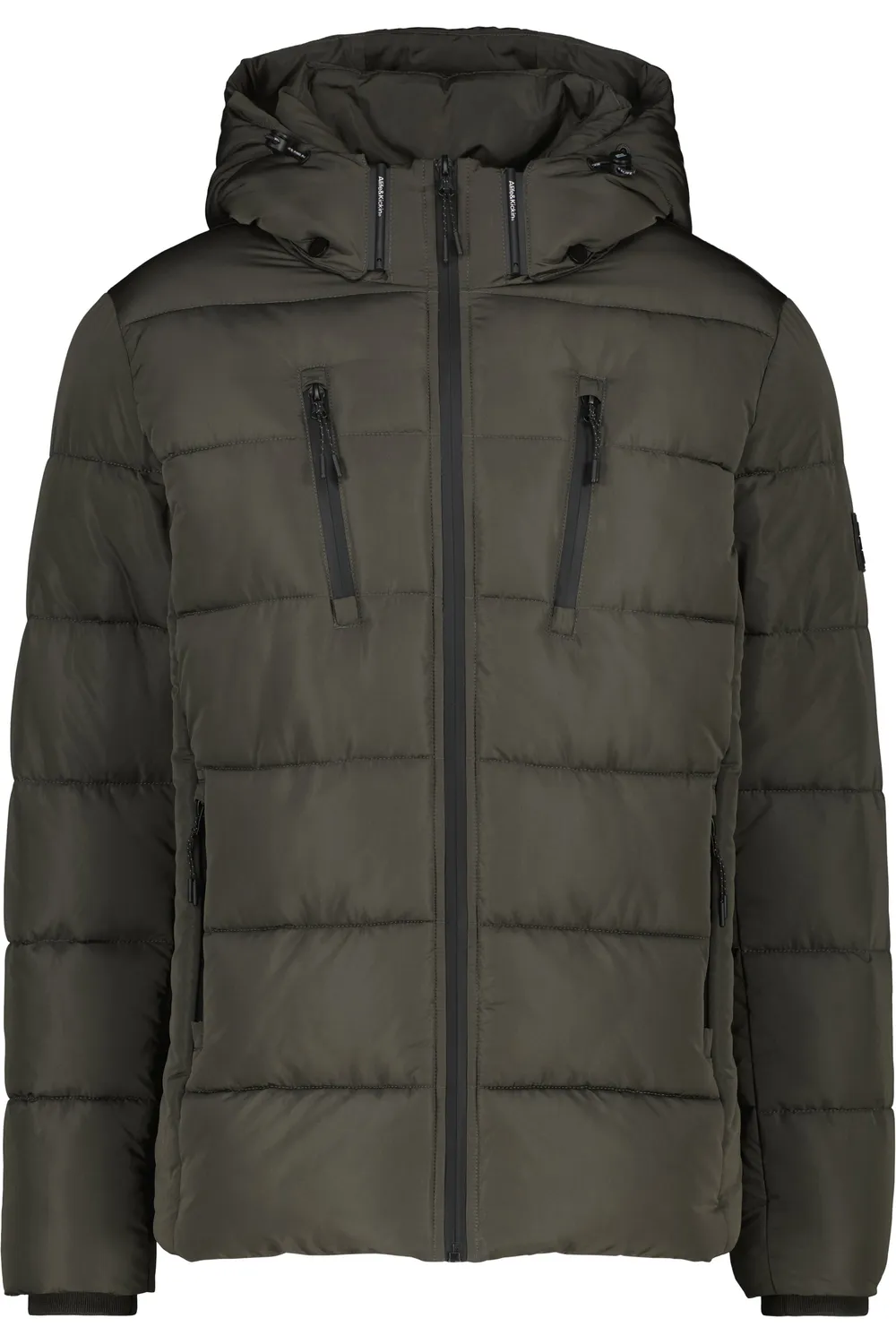 Alife & Kickin BranAK A Puffer Jacke Herren Schwarz