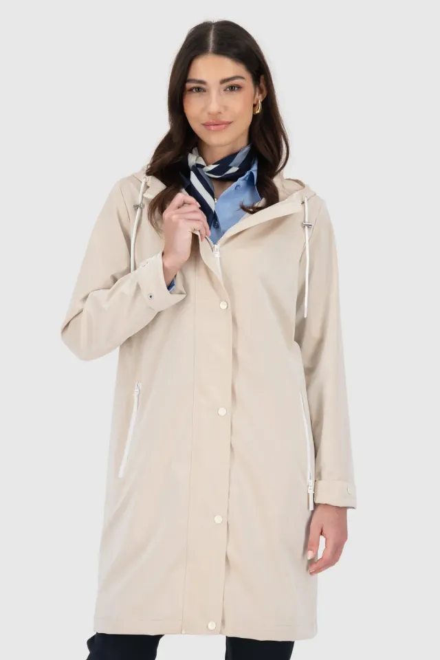 Alife & Kickin NuriaAK A Regenjacke beige Damen