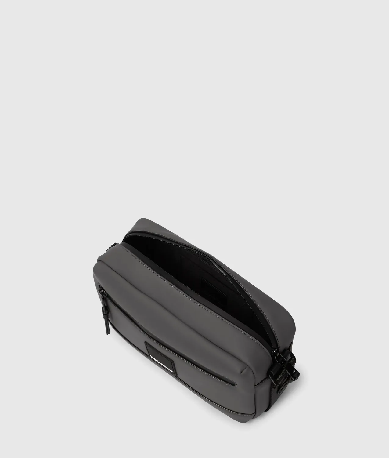 Karl Lagerfeld Jeans Crossbody Bag Coated-Look Schwarz
