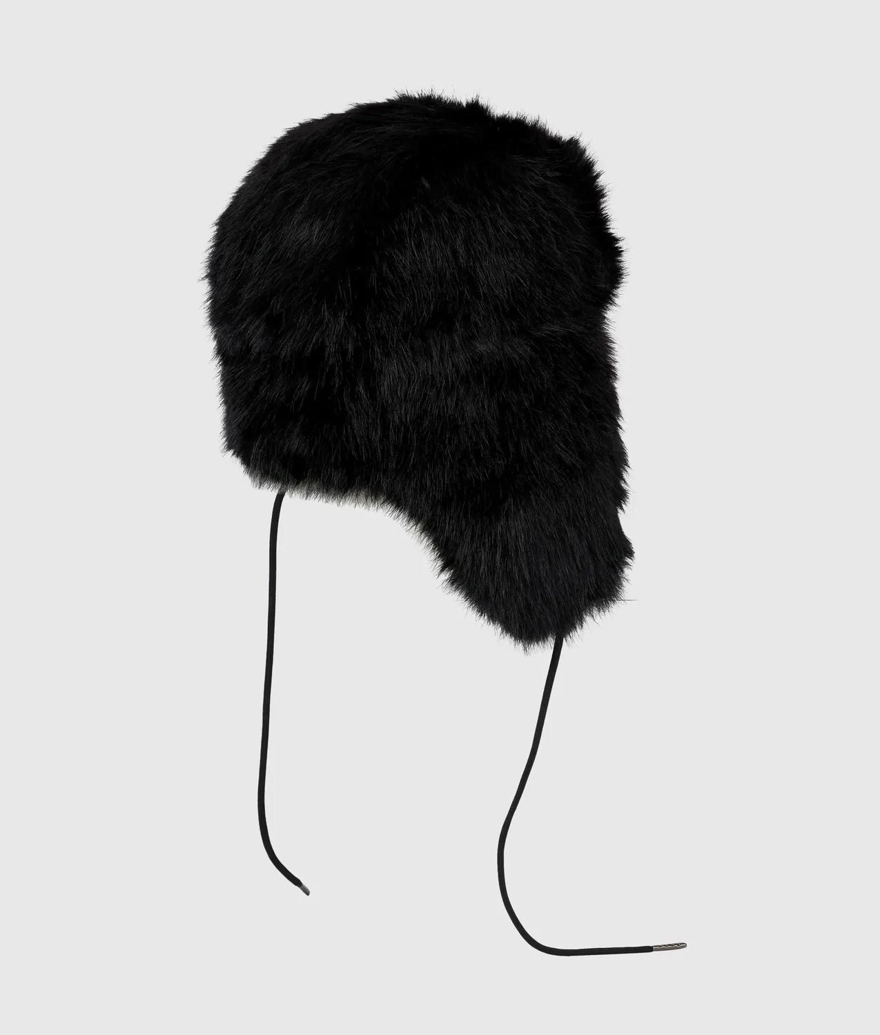 Karl Lagerfeld Monogram Trappermütze Kunstfell