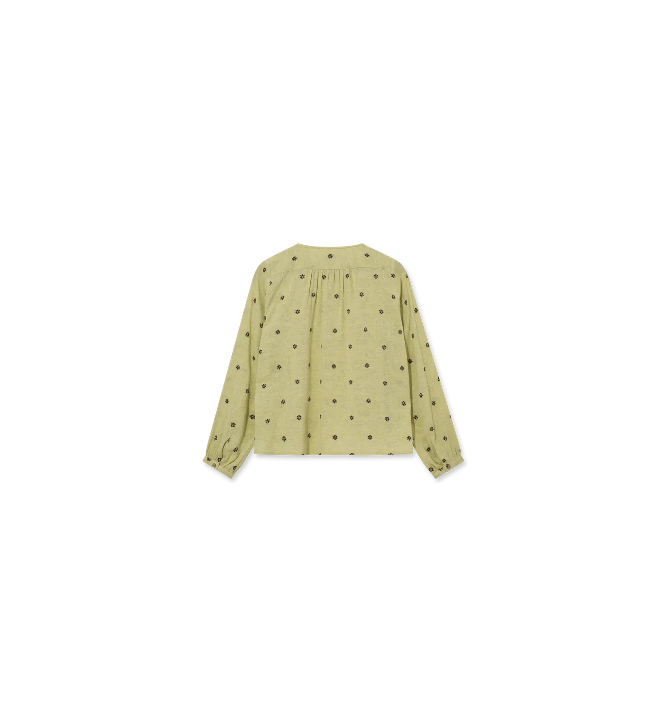 Mos Mosh MMH Vibrant Maze Bluse Chardonnay Stickerei