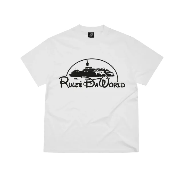 Corteiz Kingdom Tee T-Shirt Weiß Baumwolle