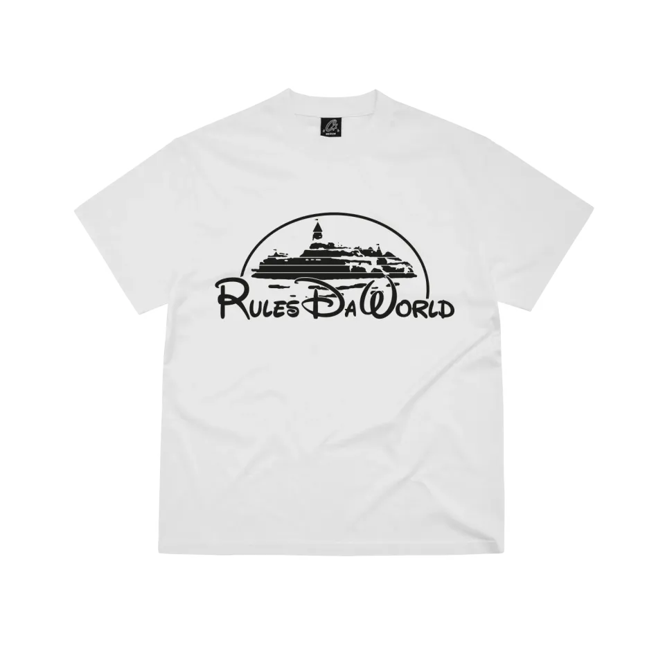 Corteiz Kingdom Tee T-Shirt Weiß Baumwolle