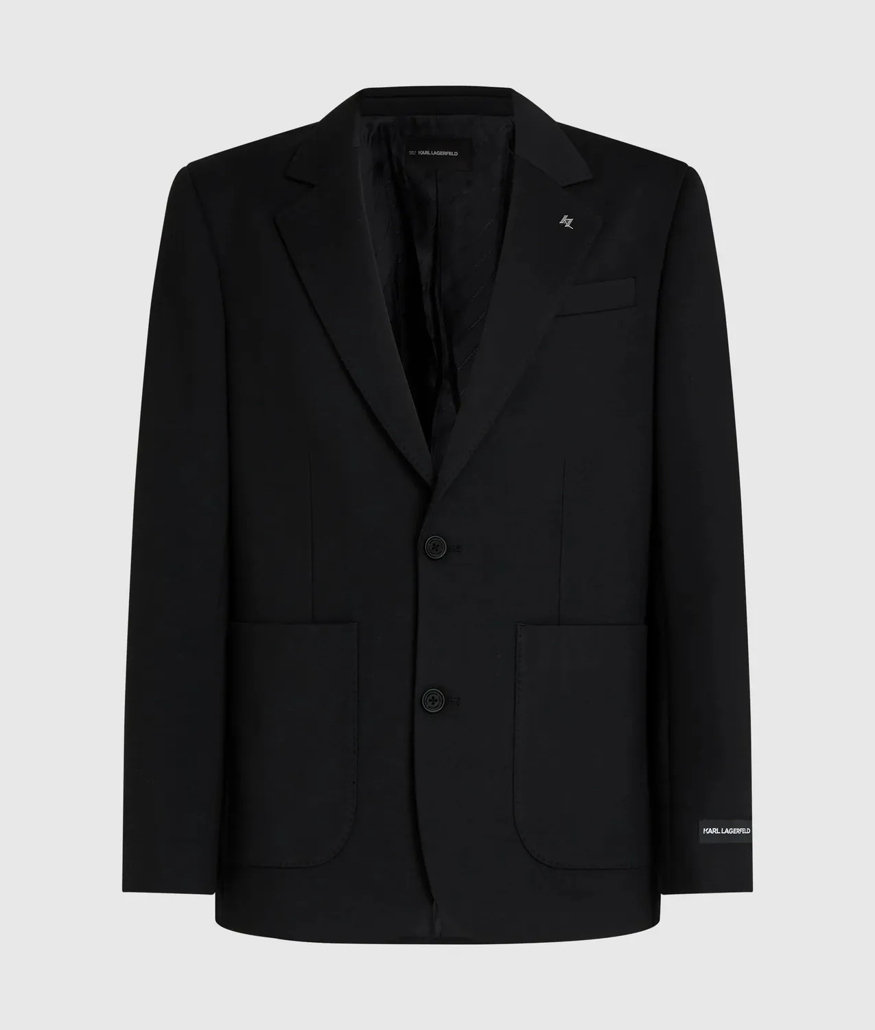 Karl Lagerfeld Patch Pocket Punto Blazer Sakko