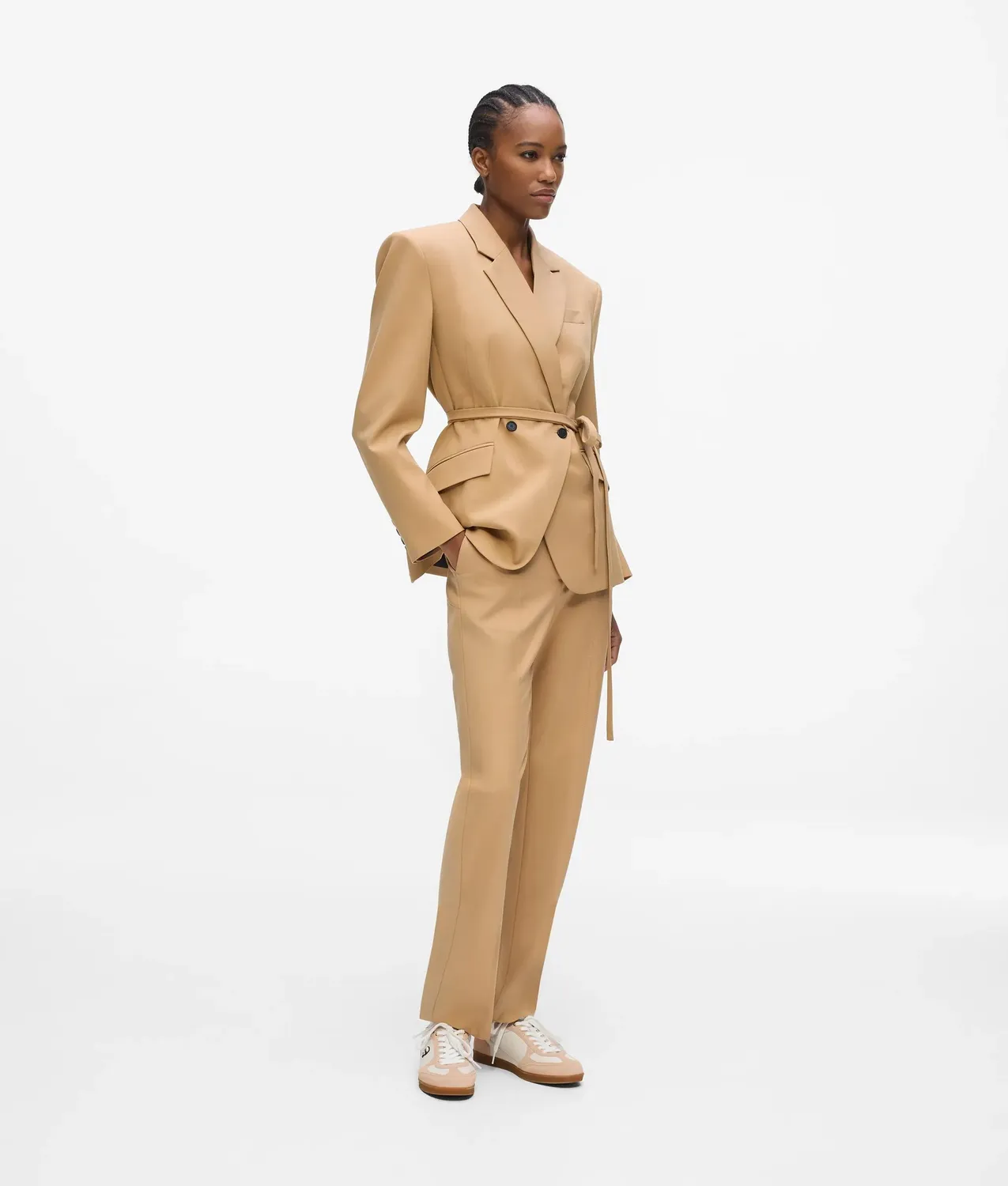 Karl Lagerfeld Slim Hose Damen Tailored Ziernaht schmal