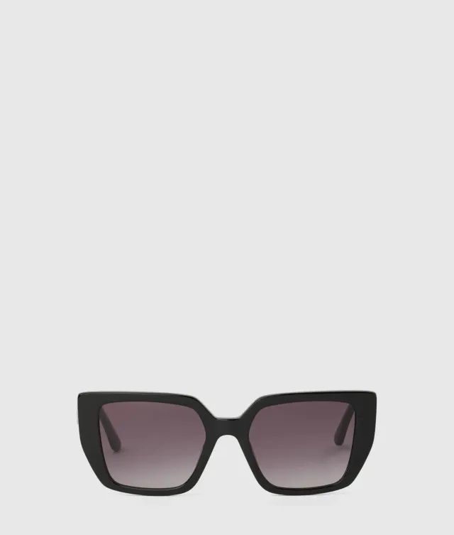 Karl Lagerfeld Autograph Chunky Sonnenbrille Rechteckig