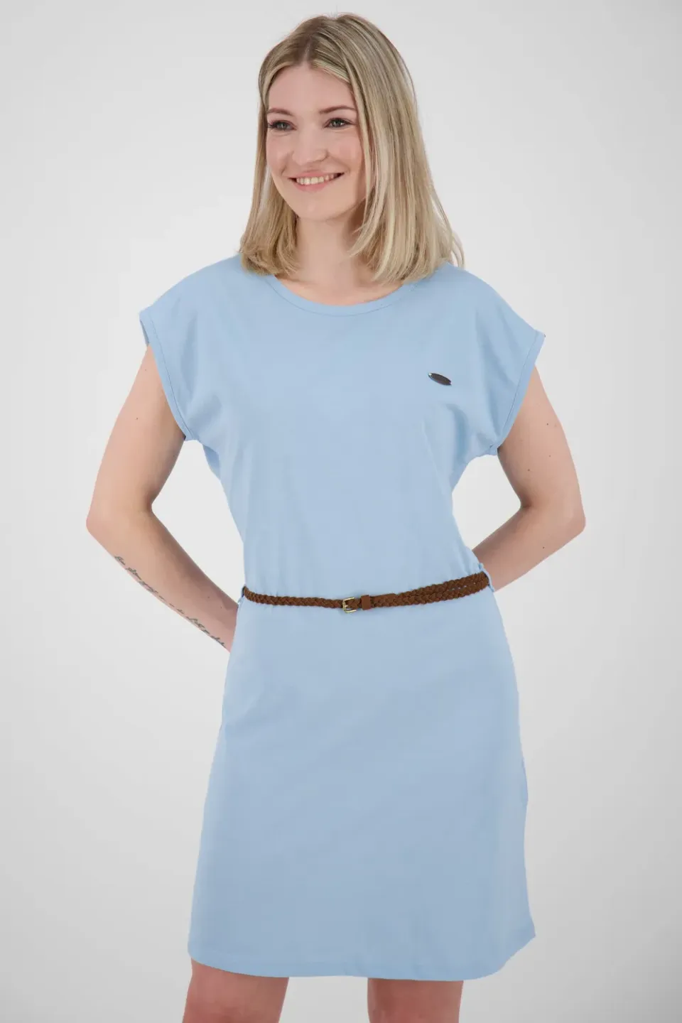 Alife & Kickin ElliAK A Kleid blau Damen Jersey