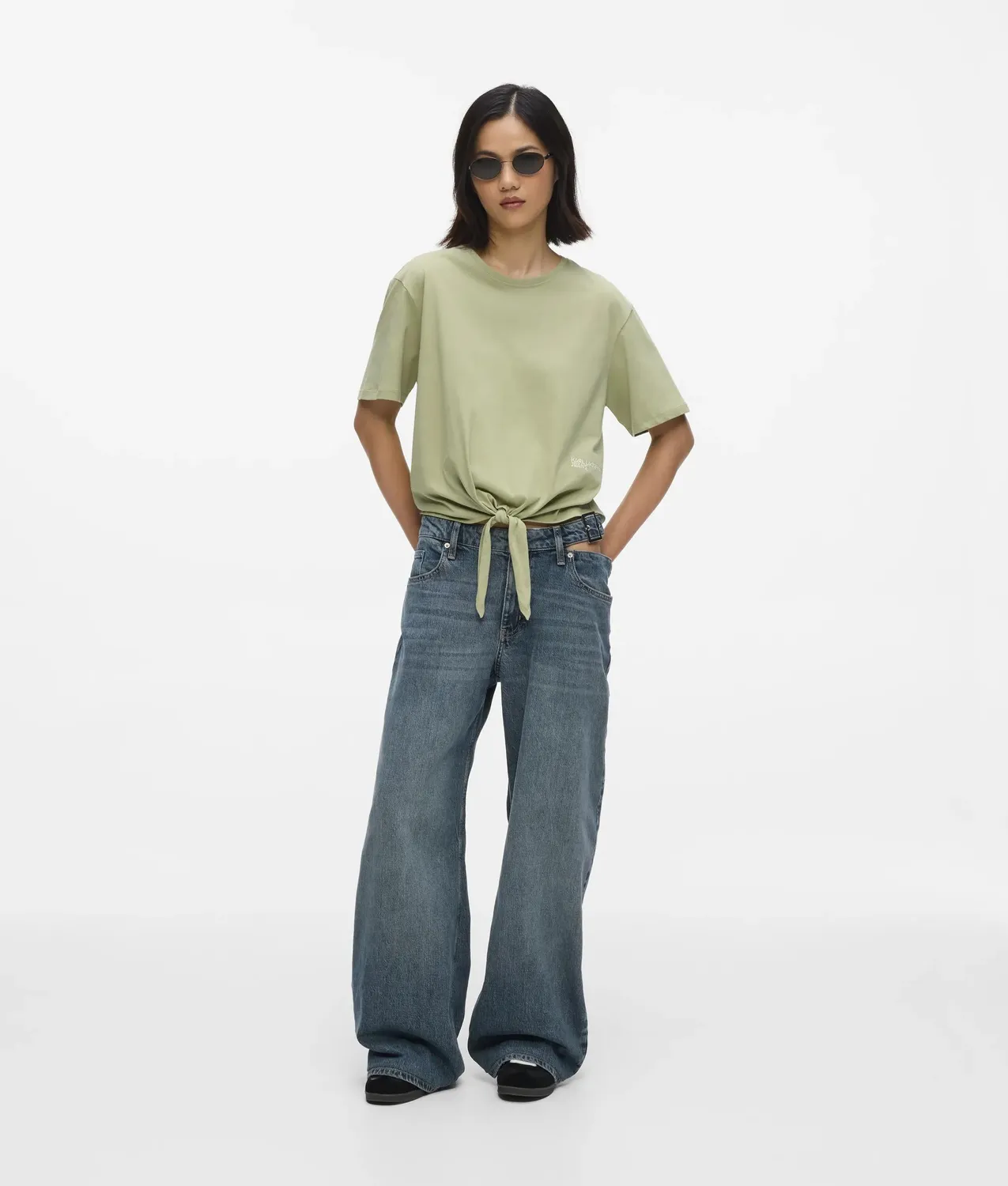 Karl Lagerfeld KL Jeans T-Shirt Bio-Baumwolle Regular-Fit