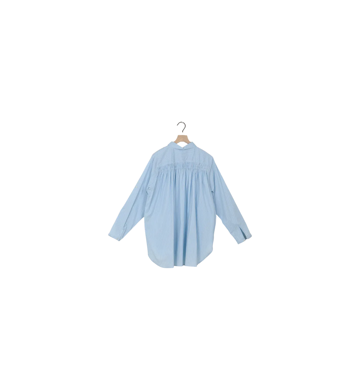 Mos Mosh MMArleth Flip Stripe Hemd Clear Sky M