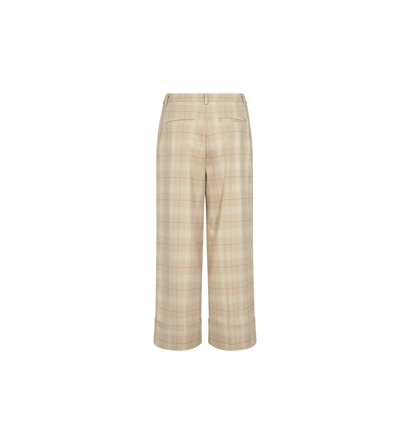 Mos Mosh MMLeyla Chels Hose kariert Doeskin Cropped