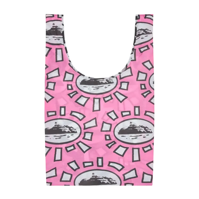 Corteiz Alweiz Ripstop Tasche Pink/Arctic Nylon Shopper