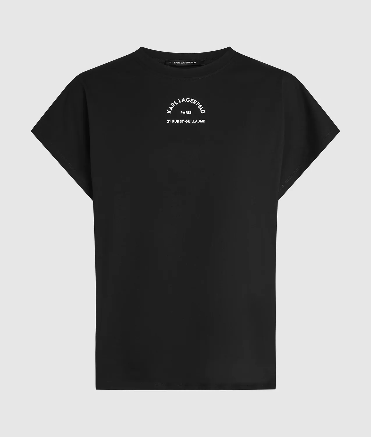 Karl Lagerfeld Rue St-Guillaume T-Shirt Glitzer Bio