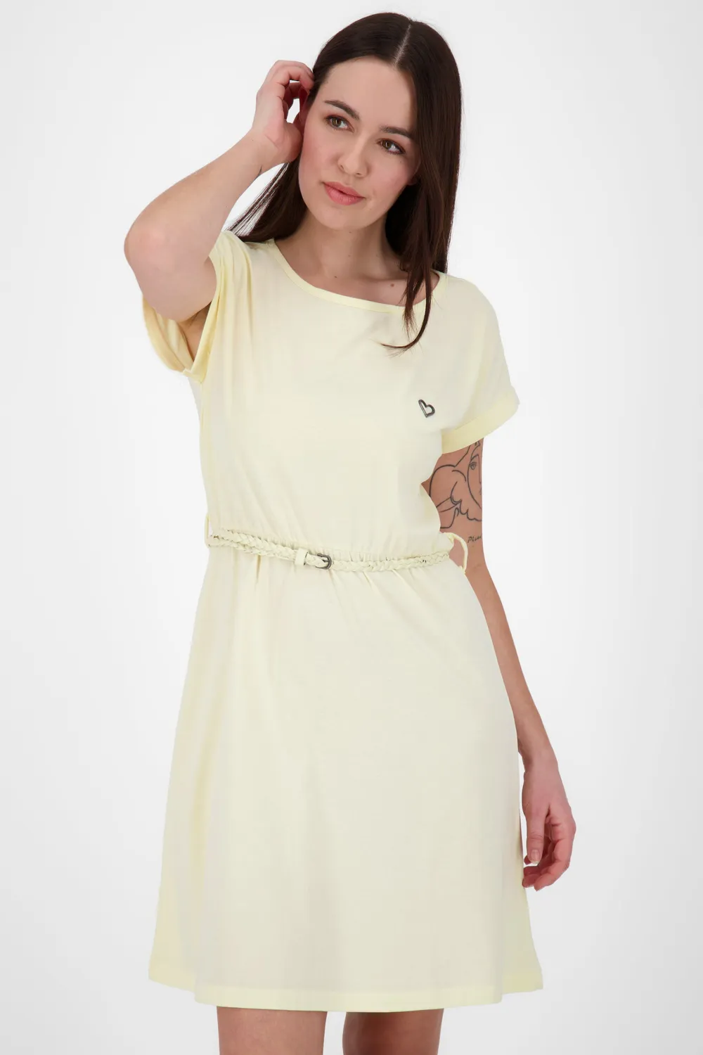 Alife & Kickin NoraAK Freizeitkleid gelb Damen
