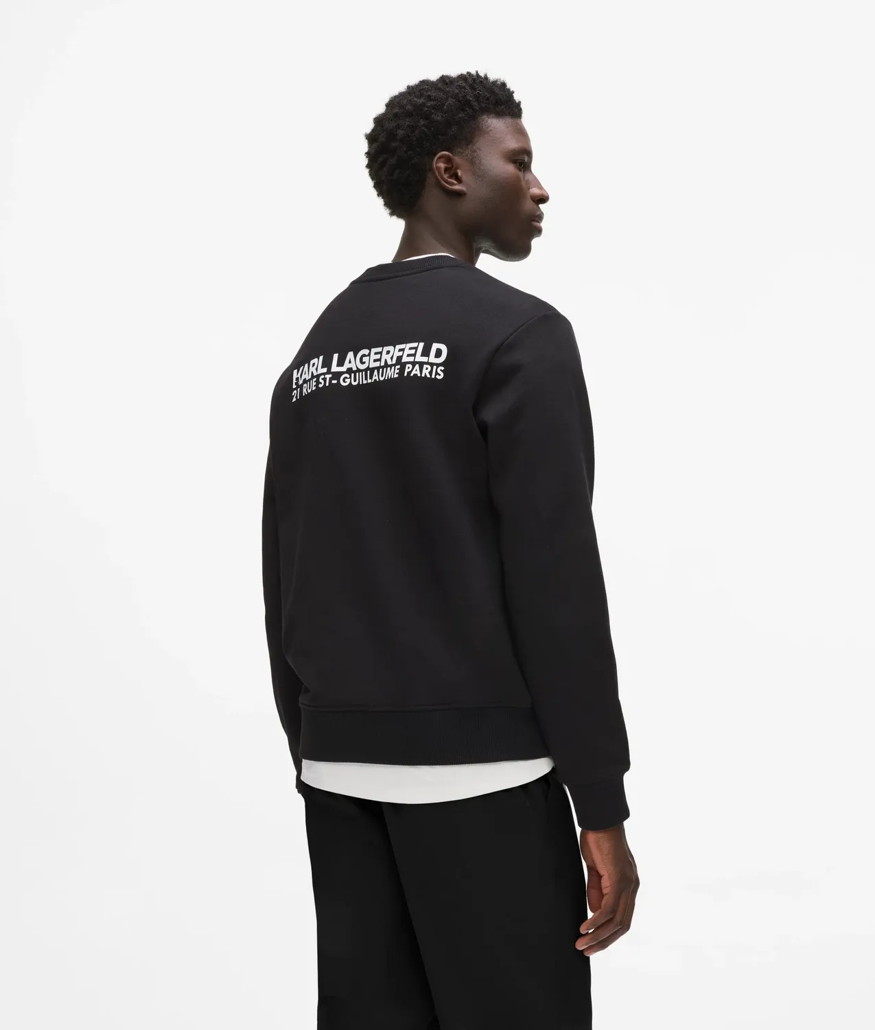 Karl Lagerfeld Rue St-Guillaume Sweatshirt Regular Fit Rückenprint