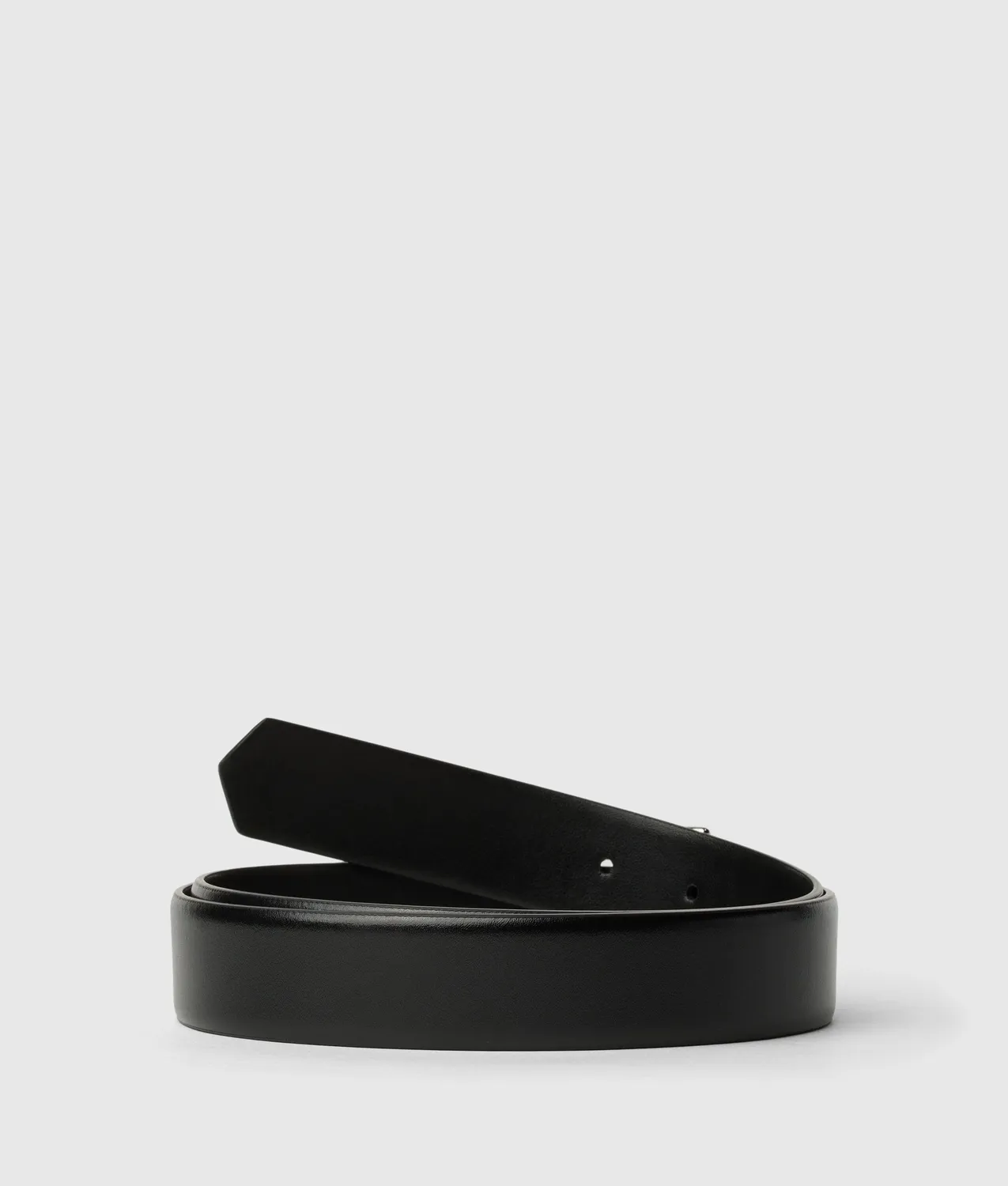 Karl Lagerfeld Classic Ledergürtel Damen graviert