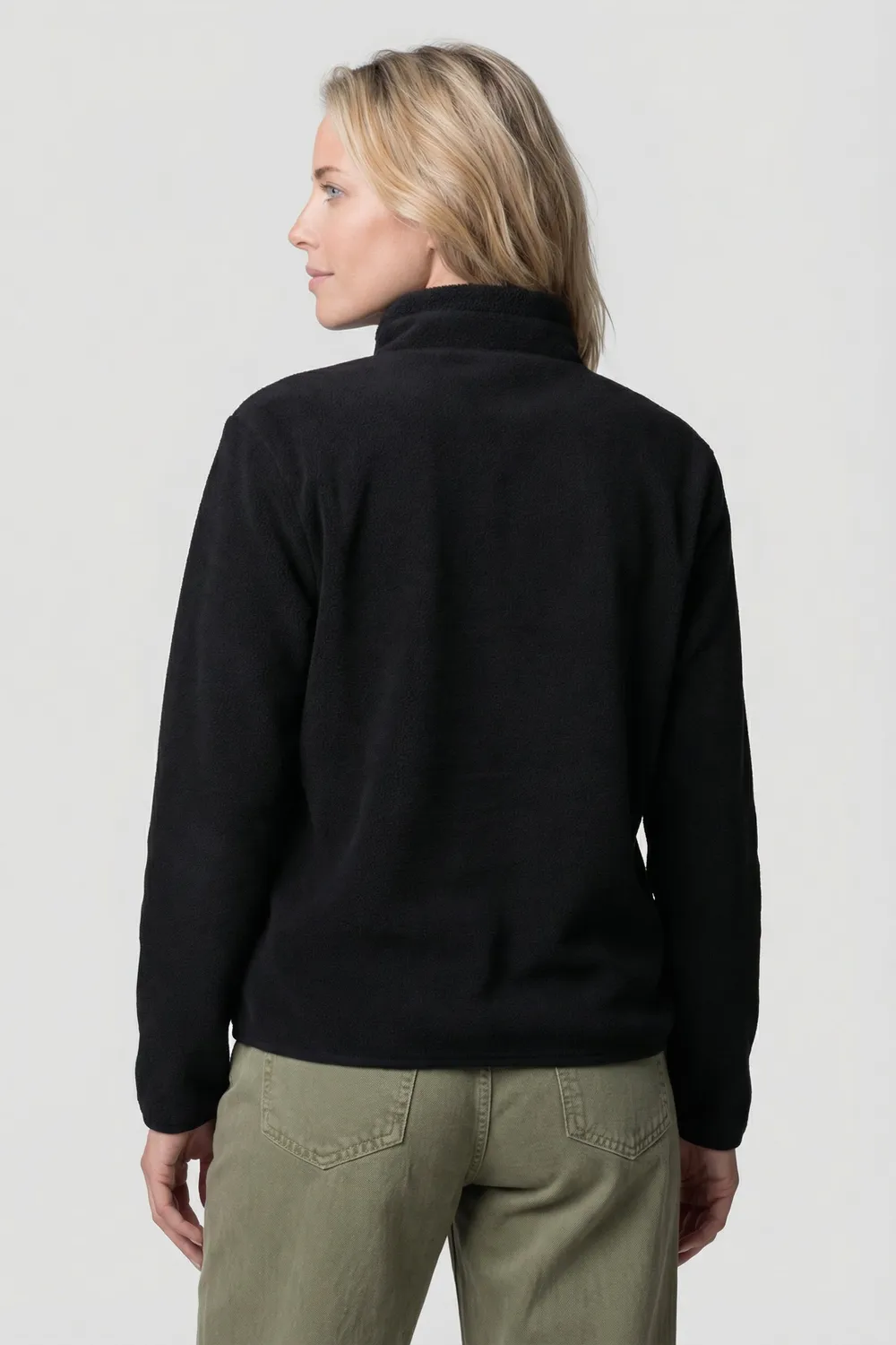 Alife & Kickin LysannAK T Teddyjacke Schwarz