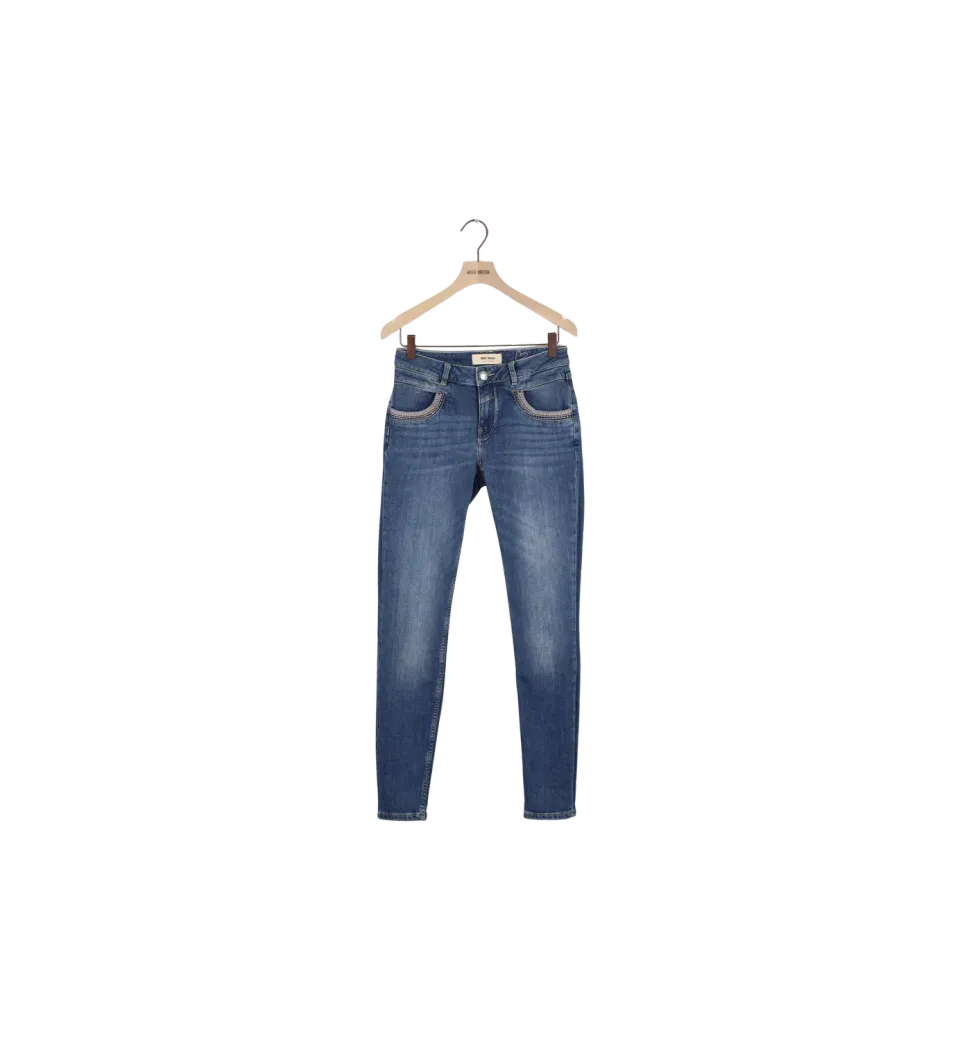 Mos Mosh ReLoved MMNaomi Sunny Jeans Blue 25 Regular