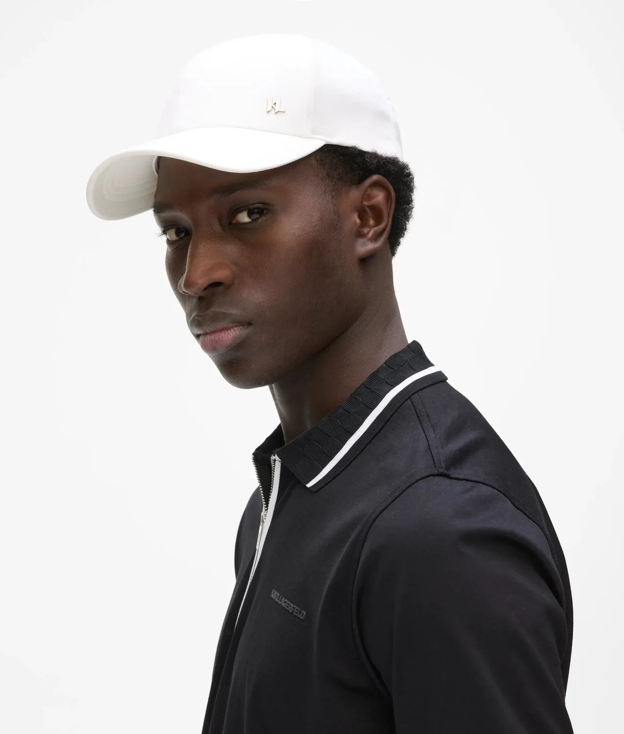 Karl Lagerfeld Monogram Baseball Cap Einheitsgröße