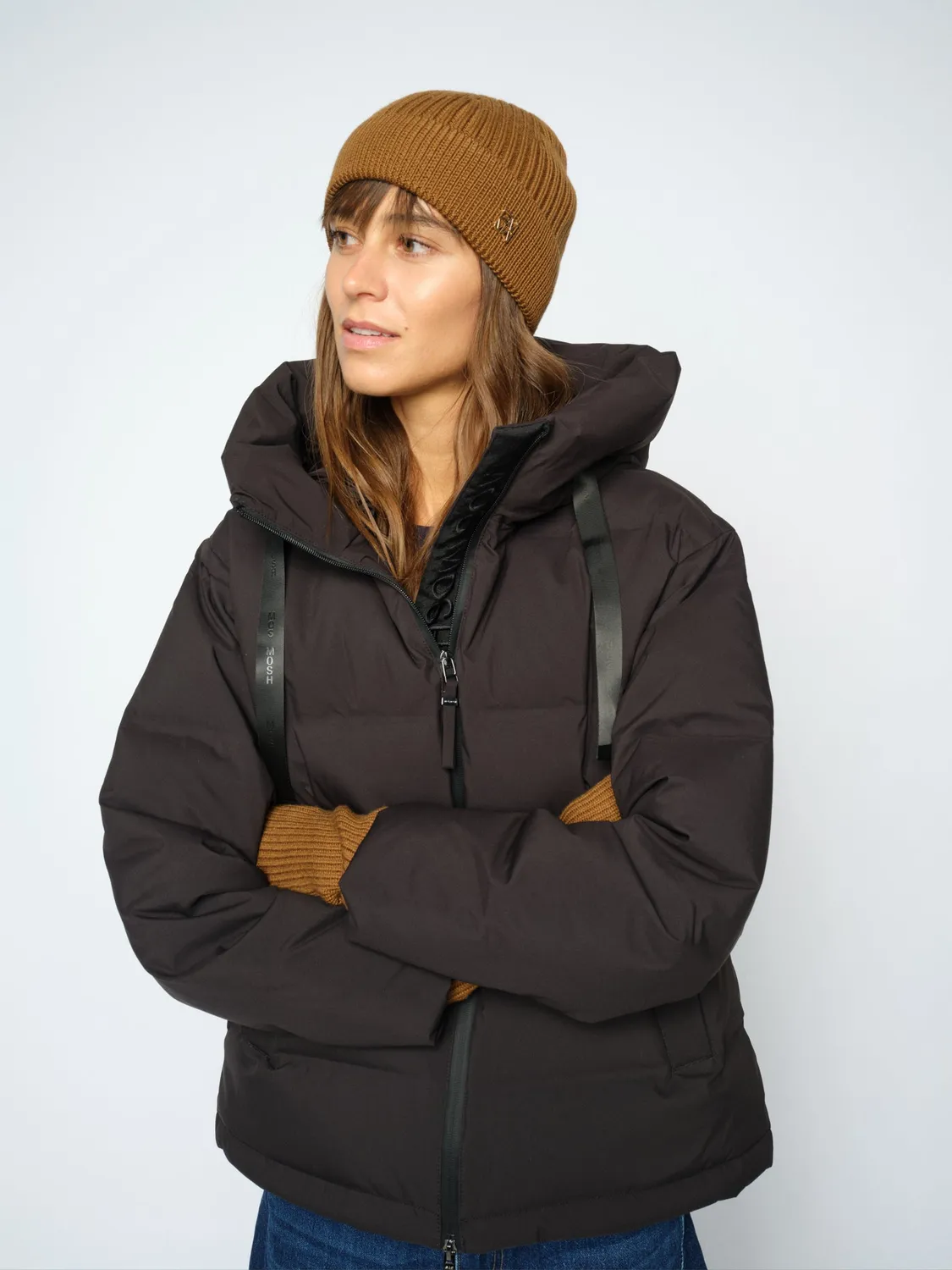 Mos Mosh Tova Wool Rib Mütze Woll Einheitsgröße