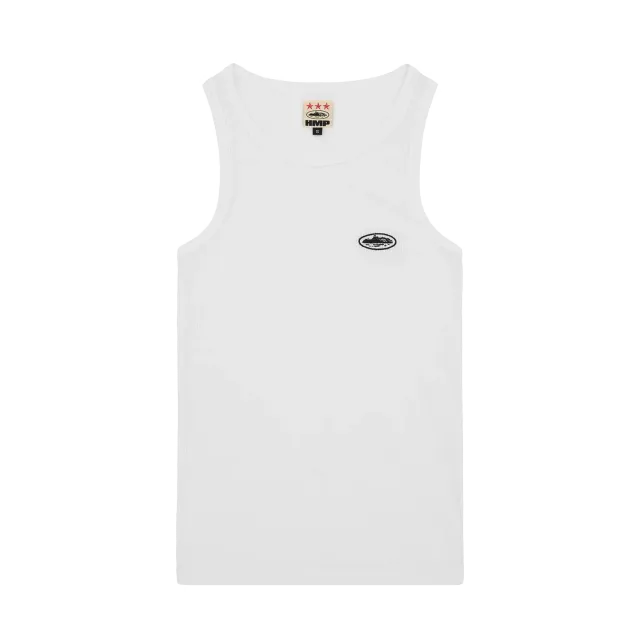 Corteiz HMP Classic Tank Top Weiß Waffle