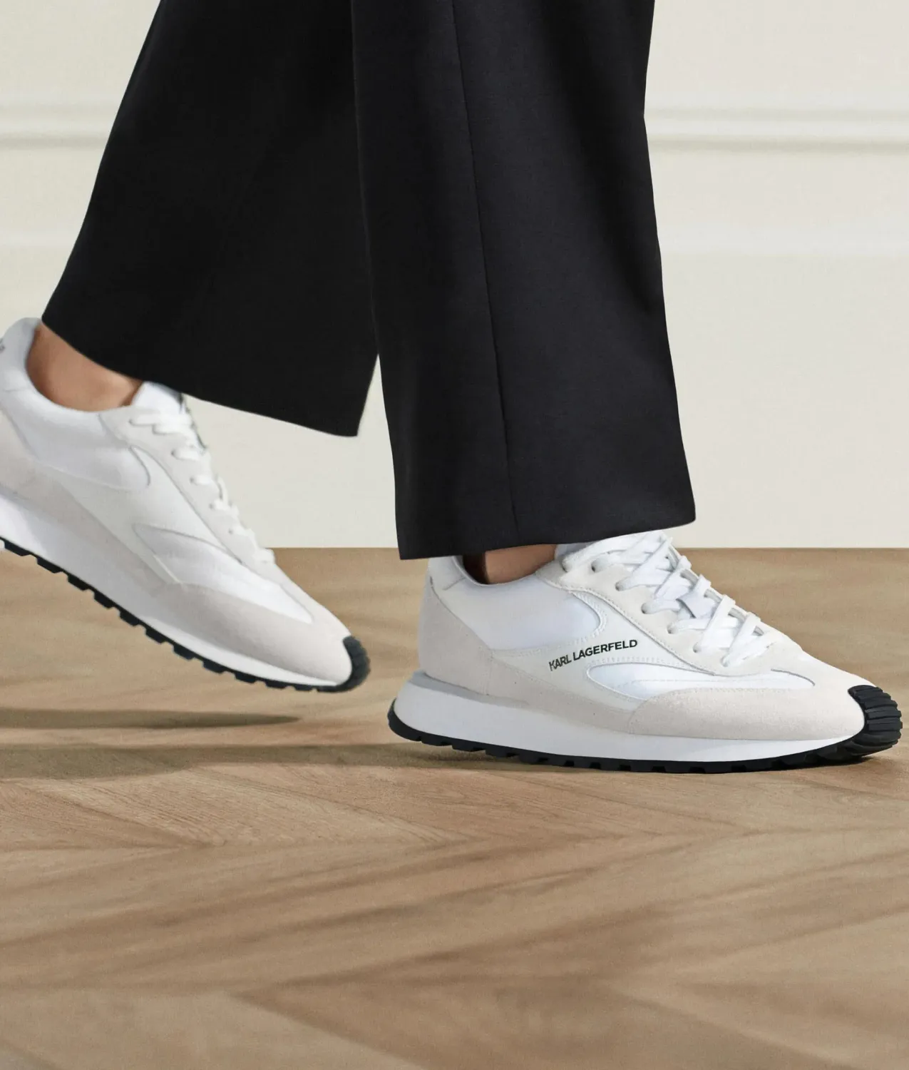 Karl Lagerfeld Kairo Sneaker Schnürer mehrfarbig griffig