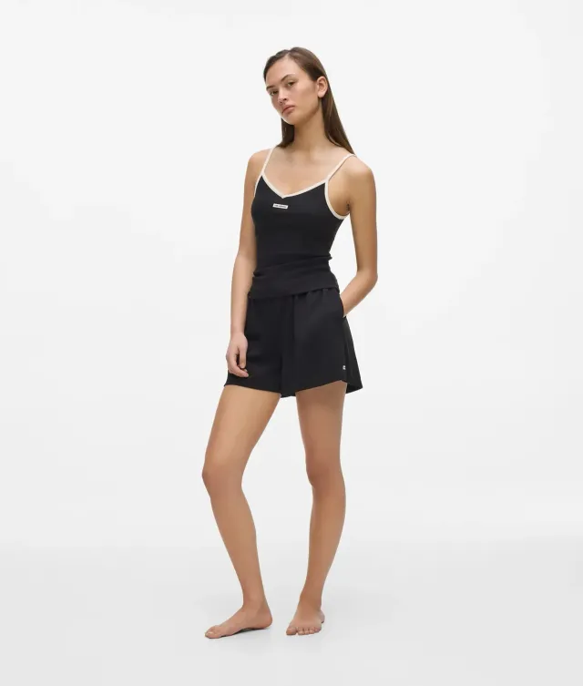 Karl Lagerfeld Monochrome Loungewear Shorts Damen