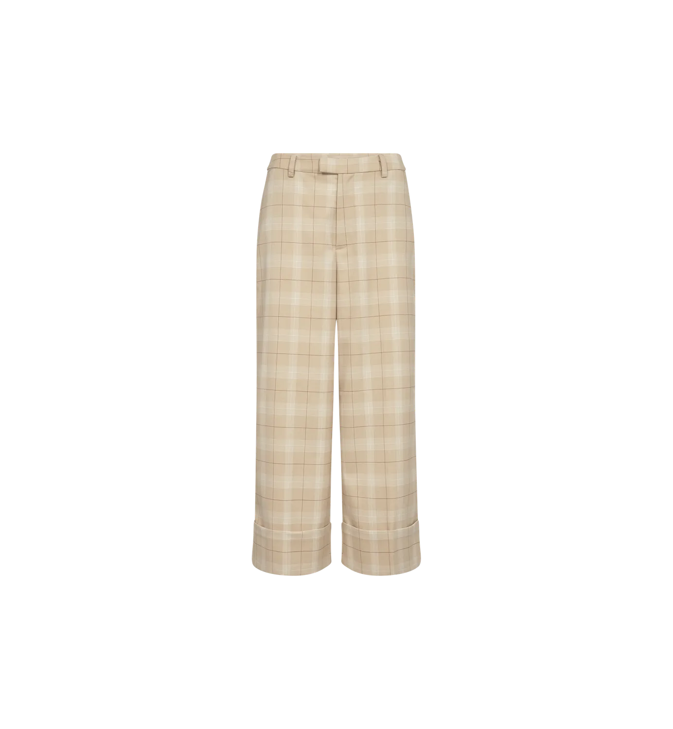Mos Mosh MMLeyla Chels Hose kariert Doeskin Cropped