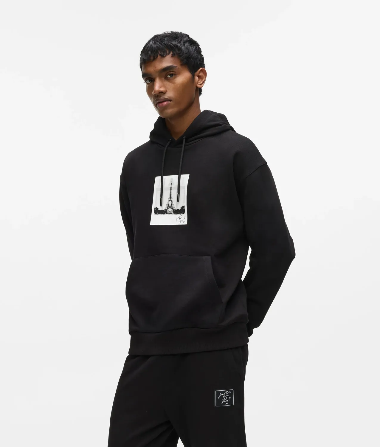 Karl Lagerfeld From Paris with Love Hoodie Baumwolle