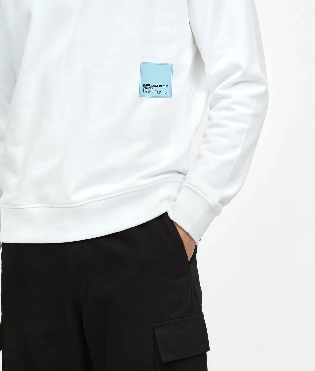 Karl Lagerfeld KL Jeans X Pietro Terzini Sweatshirt relaxed