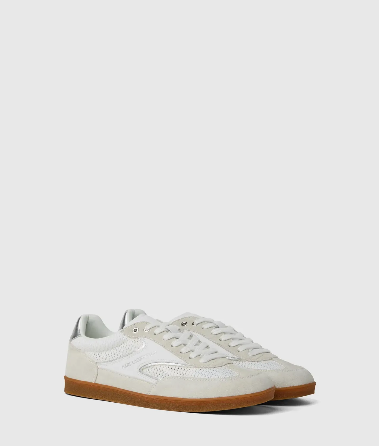 Karl Lagerfeld Kandidate Mesh Sneaker Grösse 4-10 Leder-Mix
