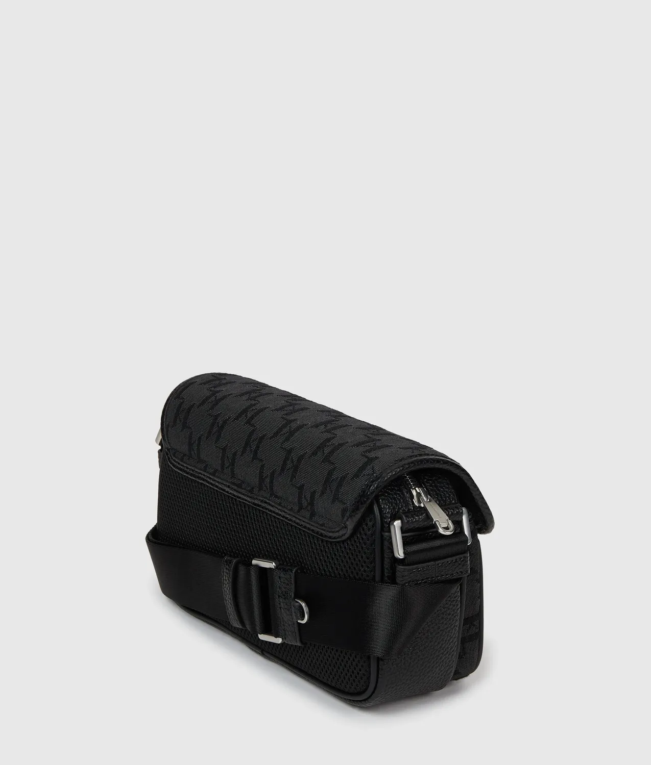 Karl Lagerfeld K/Monogram Jacquard Messenger Bag