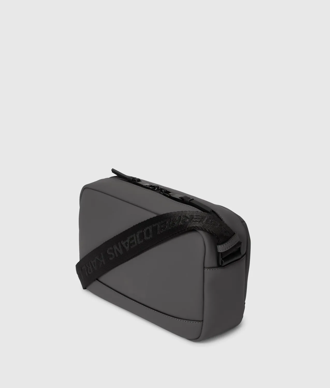 Karl Lagerfeld Jeans Crossbody Bag Coated-Look Schwarz