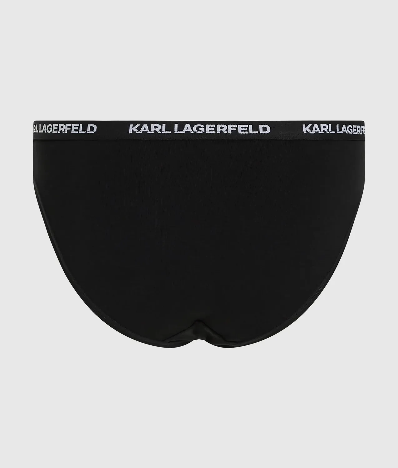 Karl Lagerfeld Logo Slip 3er-Pack Baumwolle Vollbedeckung