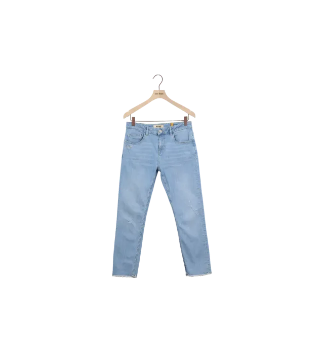 Mos Mosh MMBradford Letter Jeans hellblau 27 Secondhand