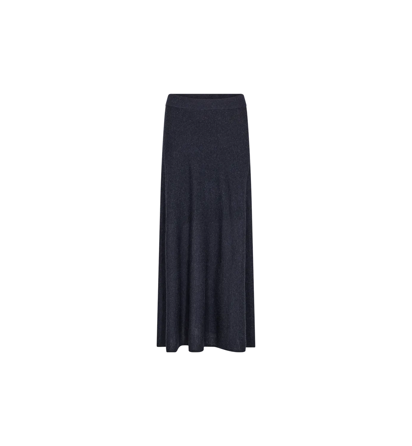 Mos Mosh MMSeva Knit Skirt Salute Navy Strickrock Wolle