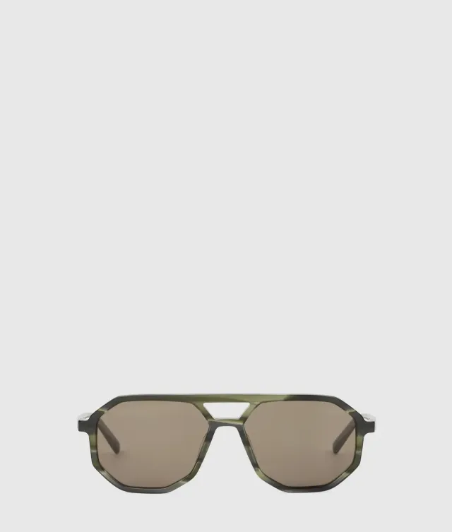 Karl Lagerfeld Slim Navigator Sonnenbrille Schwarz One Size