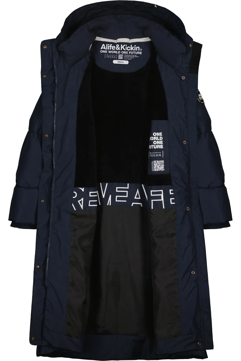 Alife & Kickin JunaAK A Coat Dunkelblau Winter