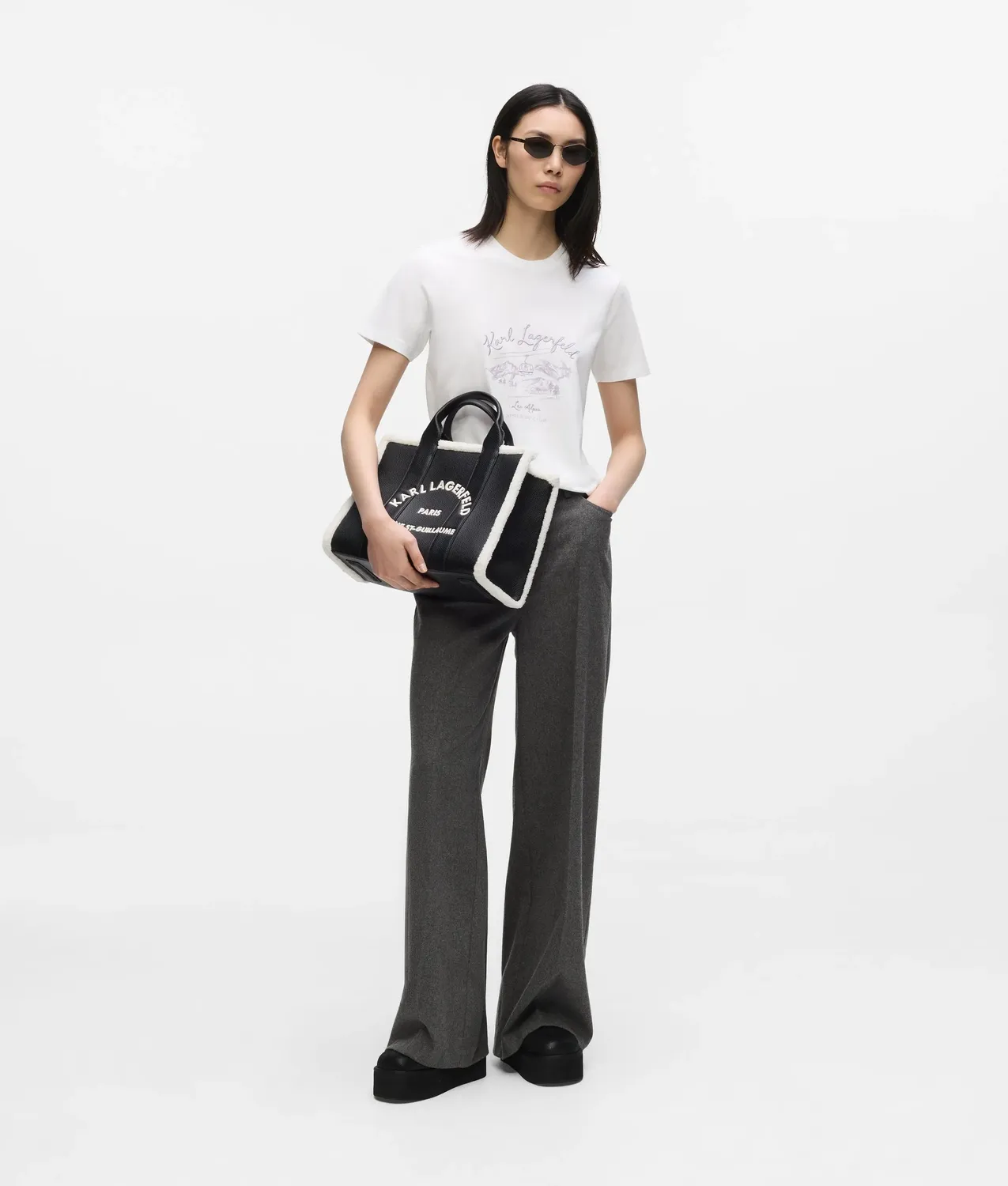 Karl Lagerfeld Rue St-Guillaume Tote Bag medium Teddy