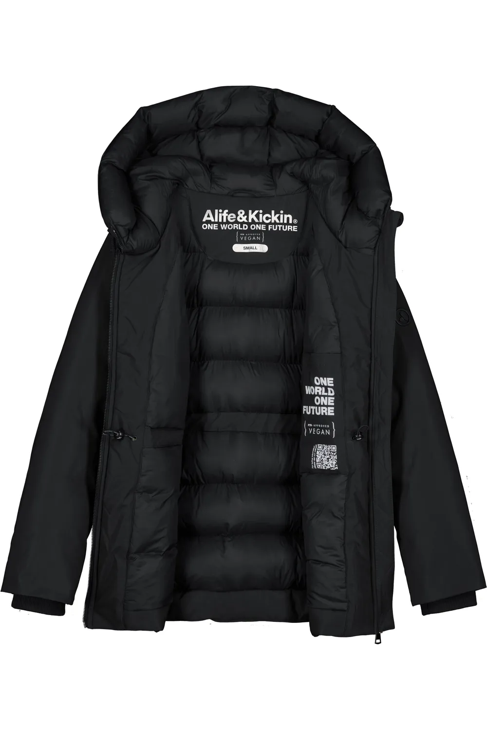 Alife & Kickin CicelyAK A Winterjacke Damen Schwarz