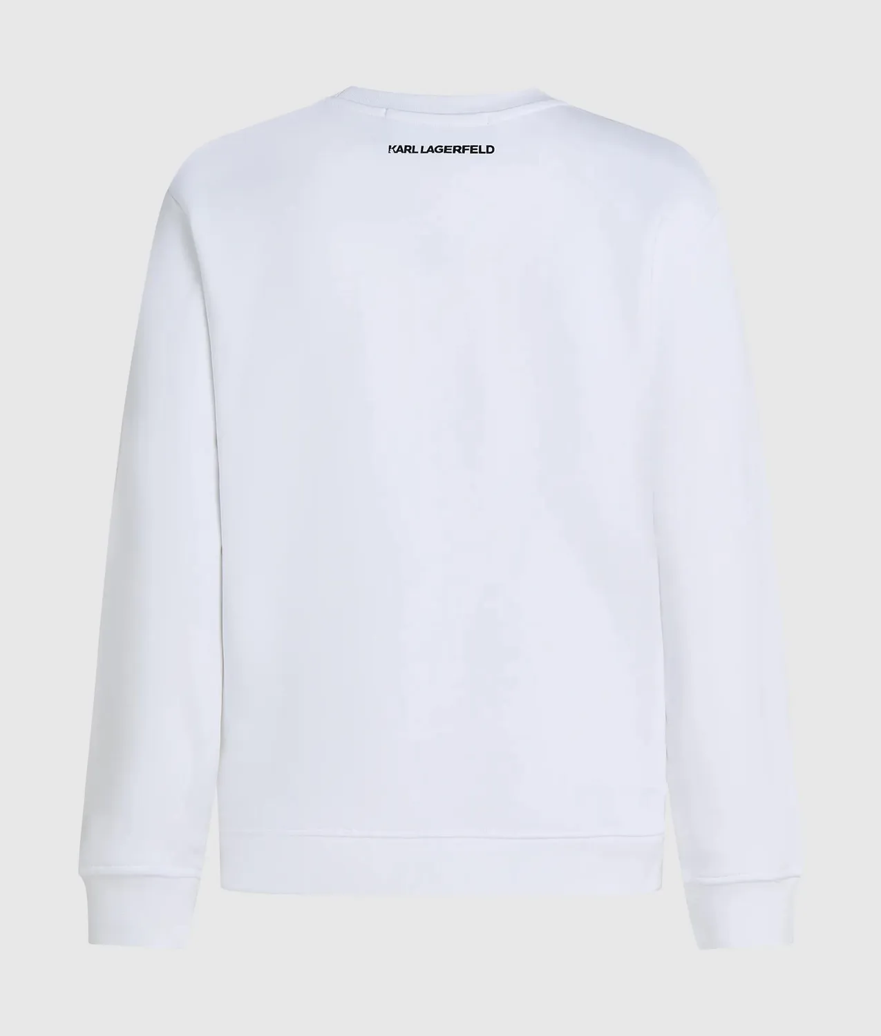 Karl Lagerfeld Illustrated Portrait Sweatshirt Baumwolle