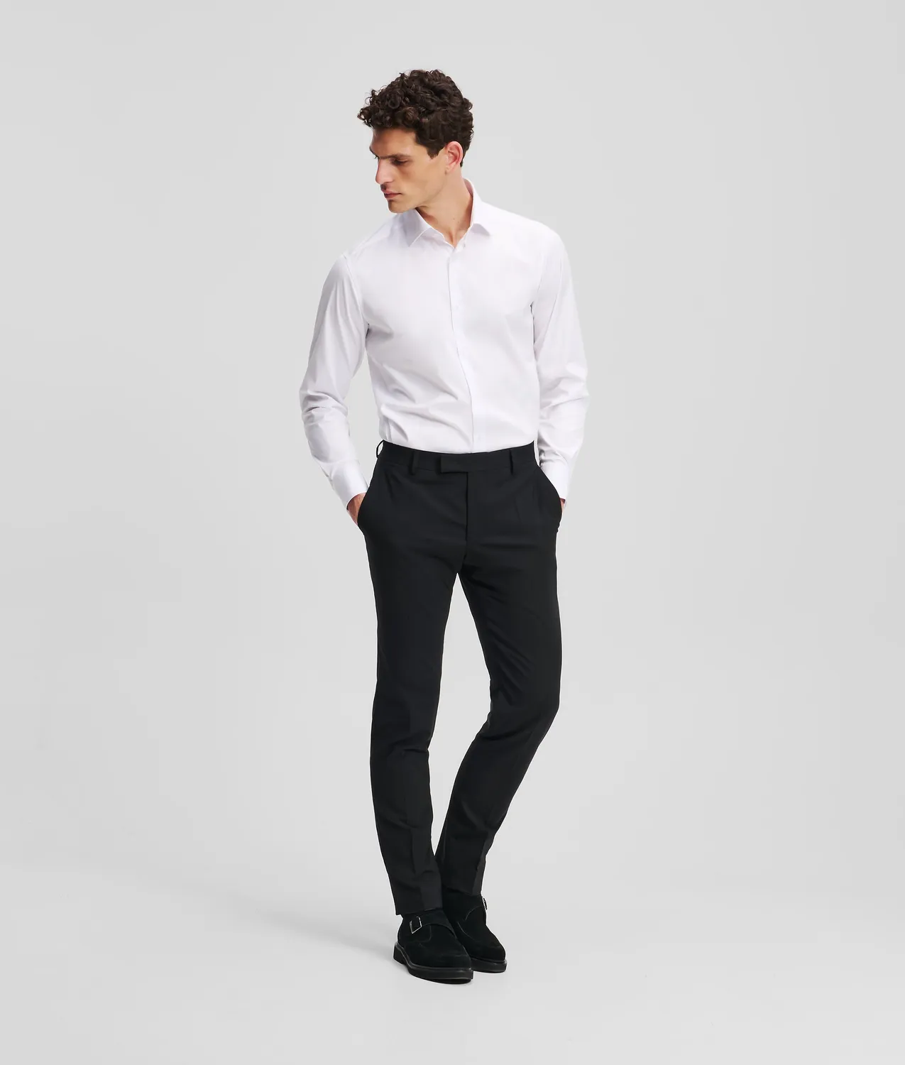 Karl Lagerfeld Modern-Fit Hemd Baumwolle für Herren