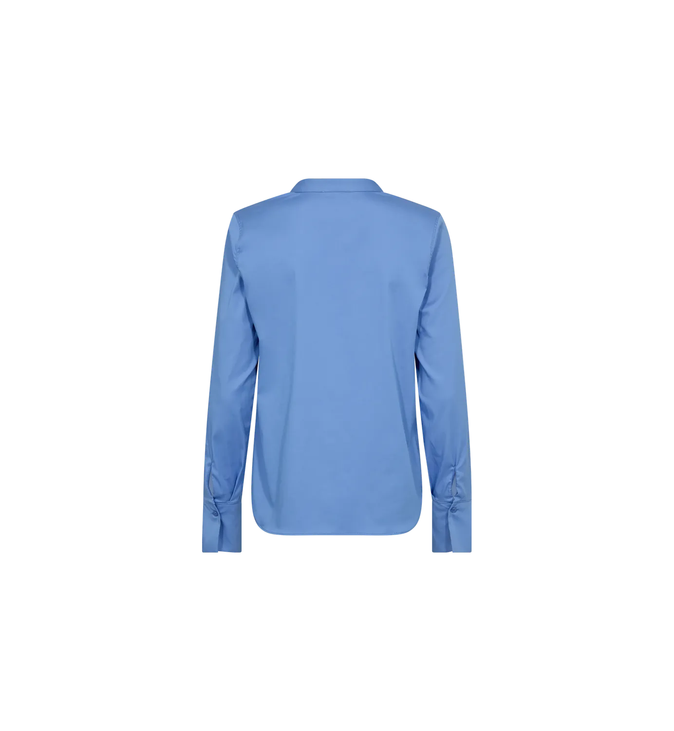 Mos Mosh Matthea Bluse Ultramarine fitted V-Ausschnitt